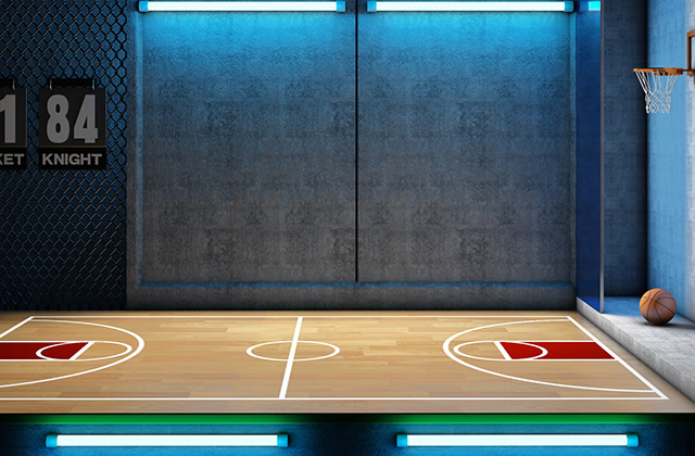 篮球场木地板标准画线方法？运动木地板怎么画线？