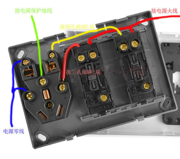 五孔插座双开器(双开开关如何控制这些五孔插座的连接方式)